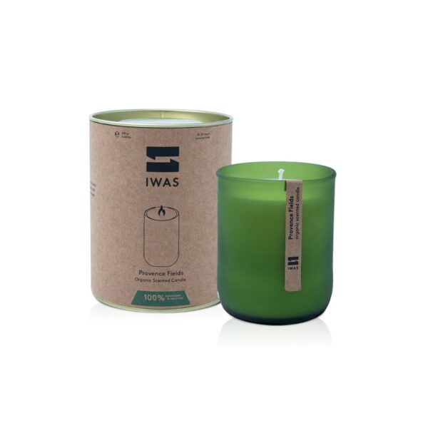 Organic Scented Candle 'Provence Fields'